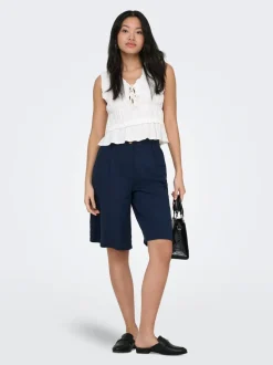 ONLGOA Loose Fit Lin Short