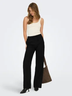 ONLGOA Straight Fit Lin Pantalon