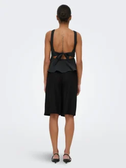 ONLGOA Loose Fit Lin Short