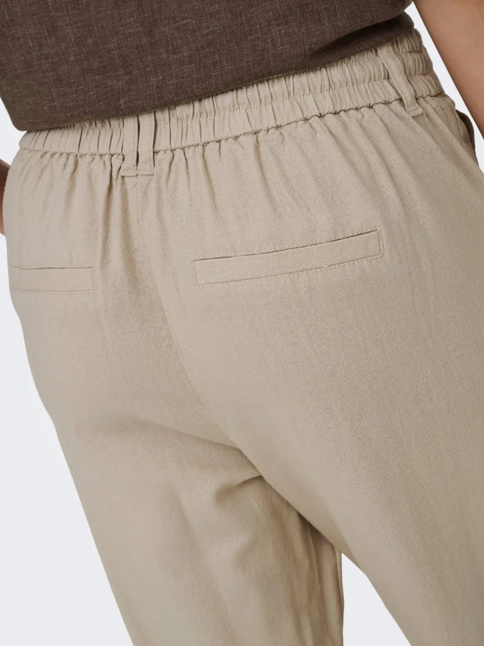 ONLGOA-POPTRASH Comfort Fit Lin Pantalon