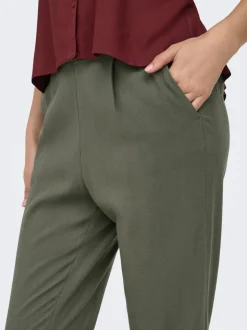 ONLGOA-POPTRASH Comfort Fit Lin Pantalon