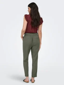 ONLGOA-POPTRASH Comfort Fit Lin Pantalon