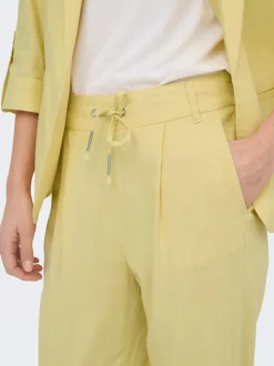 ONLGOA-POPTRASH Comfort Fit Lin Pantalon