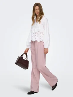 ONLGOA Straight Fit Lin Pantalon