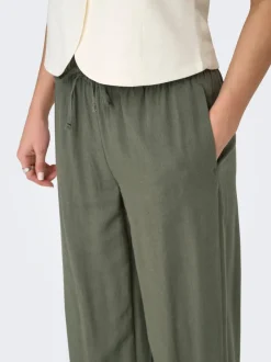 ONLGOA Straight Fit Lin Pantalon