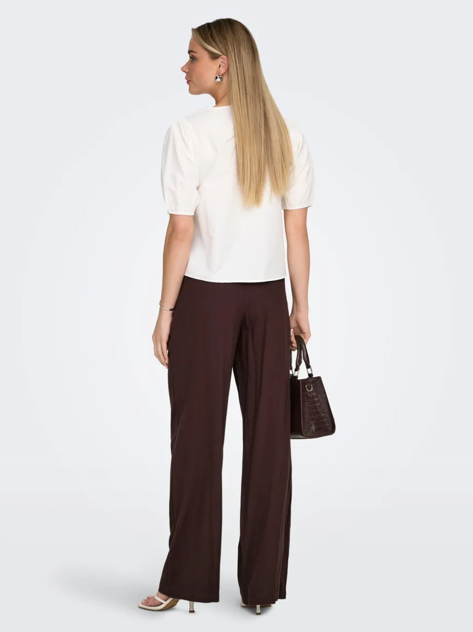 ONLGOA Straight Fit Lin Pantalon
