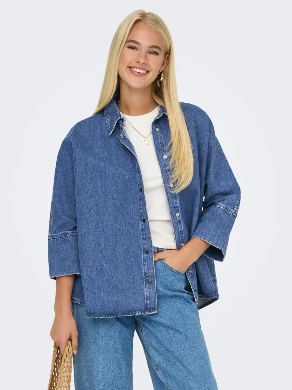 ONLGRACE Chemise en denim