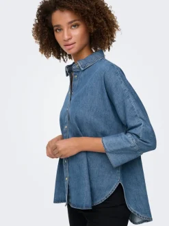 ONLGRACE-ELLI Chemise en denim