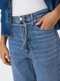 ONLGYPSY Taille haute Slim Straight Fit Jeans