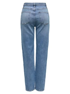 ONLGYPSY Taille haute Slim Straight Fit Jeans