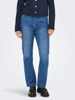ONLHAZEL Taille haute Straight Fit Jeans