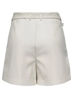 ONLHEIDI Taille moyenne Regular Fit Short en cuir synthétique