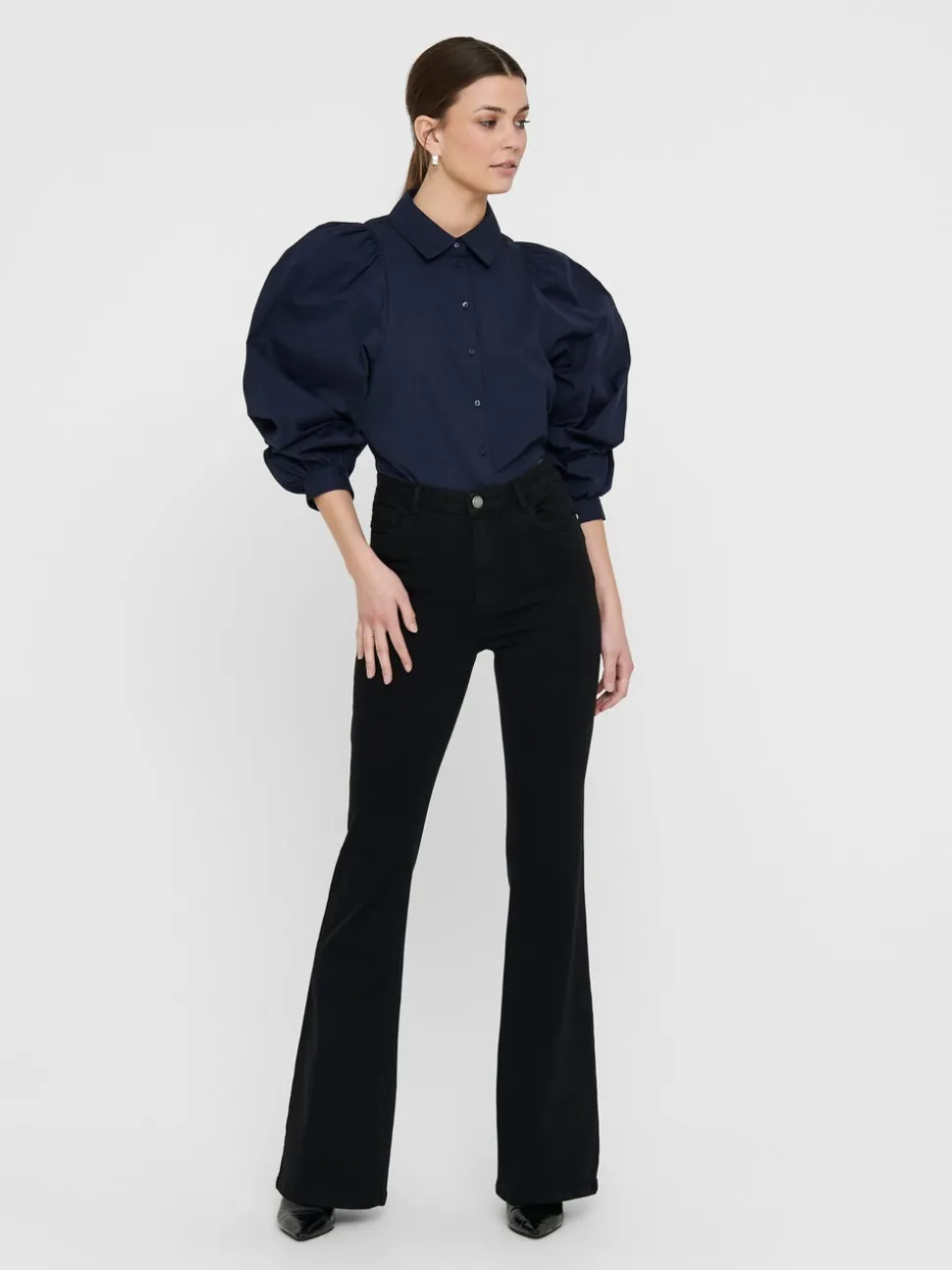 ONLHELLA Taille haute Flared Fit Jeans