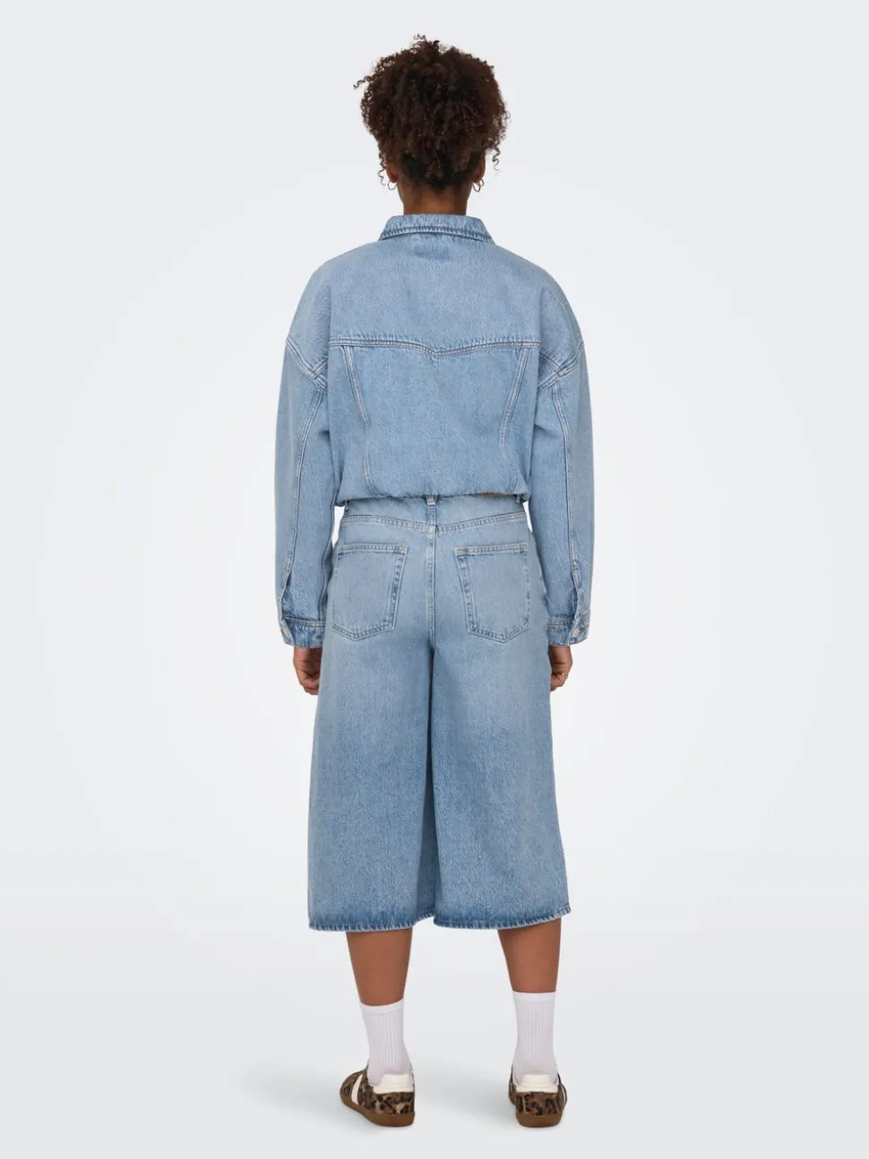 ONLHOPE Taille haute Cropped Fit Long Jeans