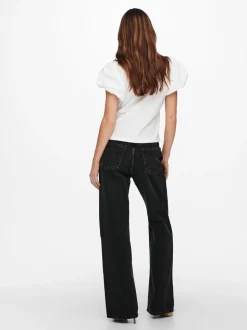 ONLHOPE Taille haute Wide Leg Fit Jeans