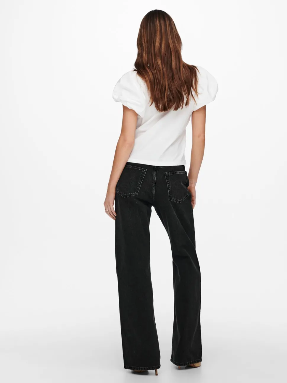 ONLHOPE Taille haute Wide Leg Fit Jeans
