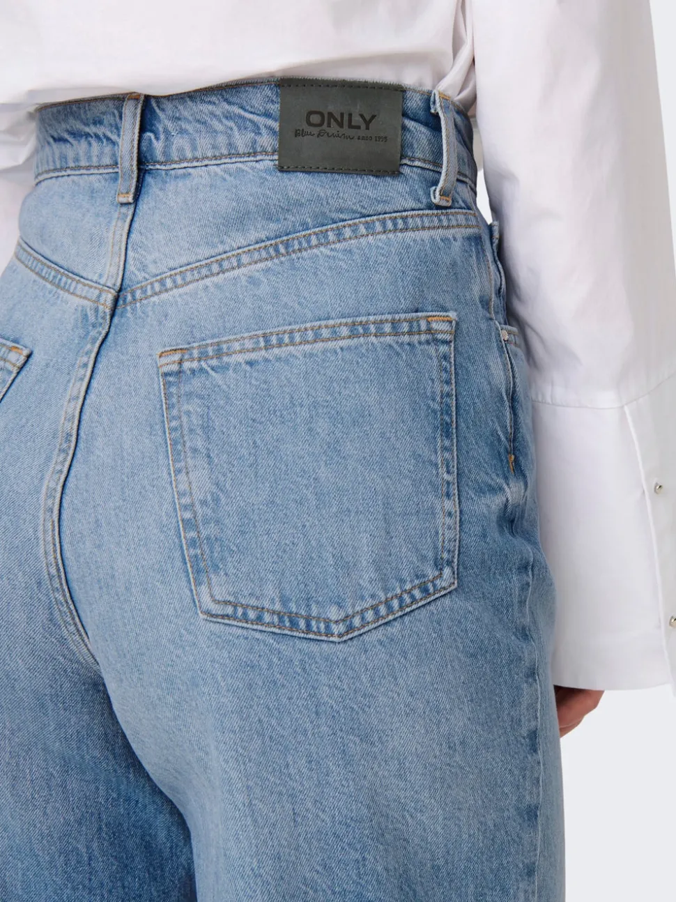 ONLHOPE Taille haute Wide Leg Fit Jeans