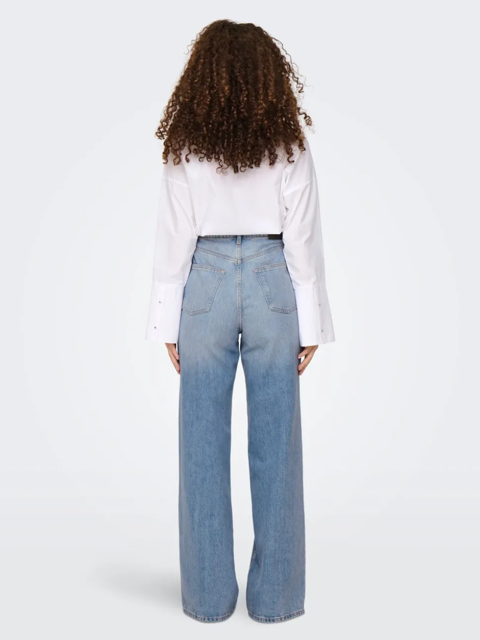 ONLHOPE Taille haute Wide Leg Fit Jeans