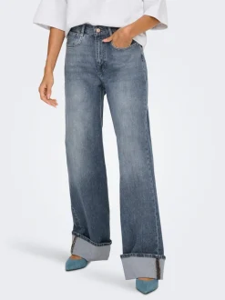 ONLHOPE Taille haute Wide Leg Fit Jeans