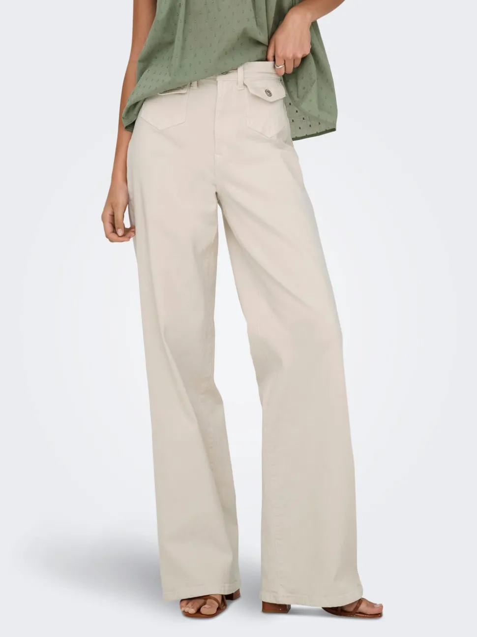 ONLHOPE Taille haute Wide Leg Fit Jeans