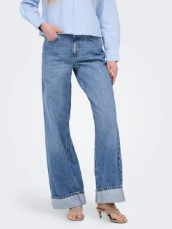 ONLHOPE Taille haute Wide Leg Fit Jeans