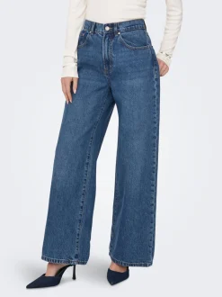ONLHOPE Taille haute Wide Leg Fit Jeans