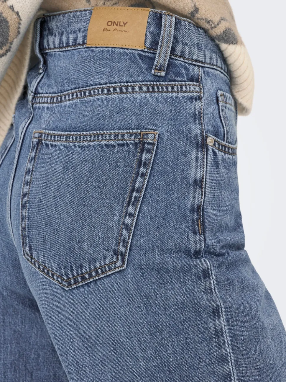 ONLHOPE Taille moyenne Wide Leg Fit Jeans