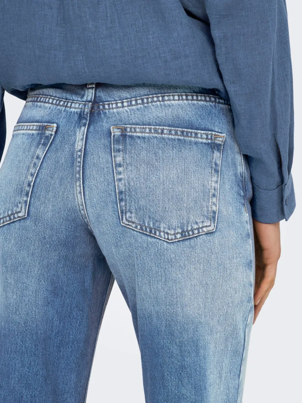 ONLHOPE Taille basse Wide Leg Fit Jeans