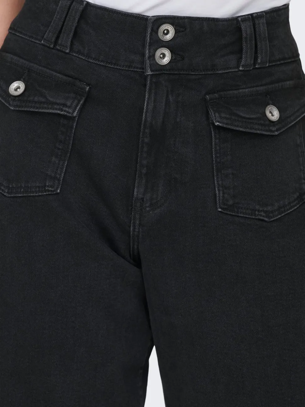 ONLHOPE Taille haute Wide Leg Fit Jeans