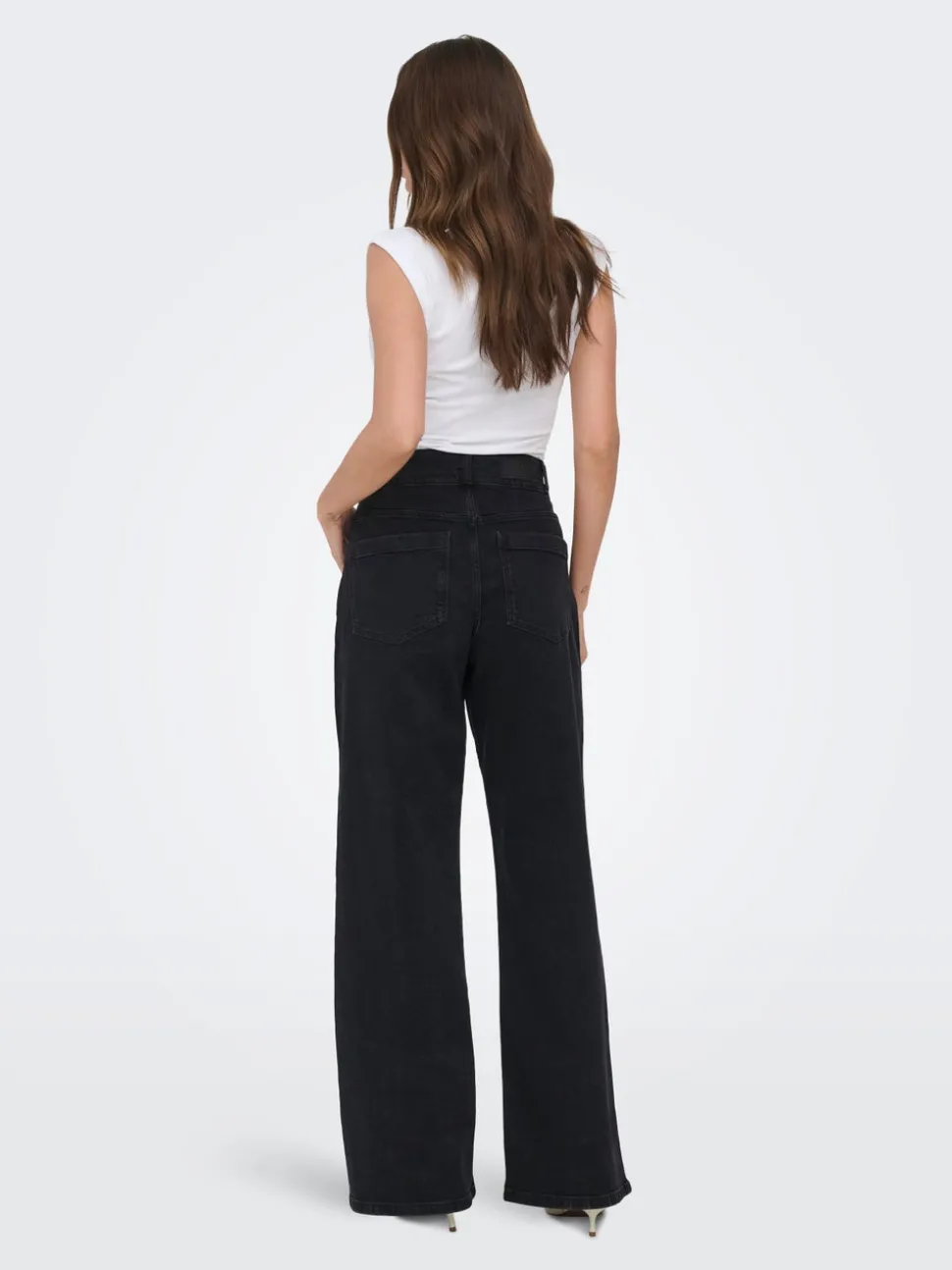 ONLHOPE Taille haute Wide Leg Fit Jeans