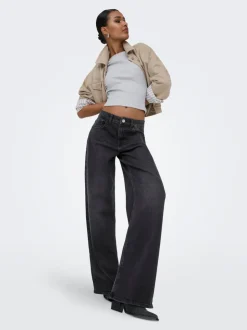ONLHOPE Taille haute Wide Leg Fit Jeans