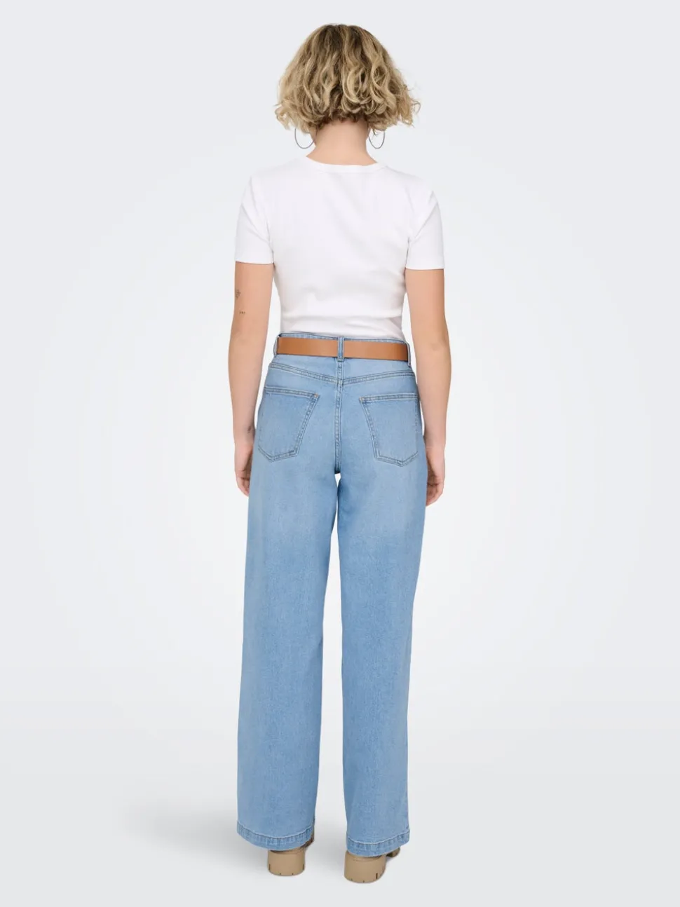 ONLHOPE Taille haute Wide Leg Fit Jeans