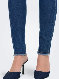 ONLHUSH Taille moyenne Skinny Fit Longueur cheville Jeans