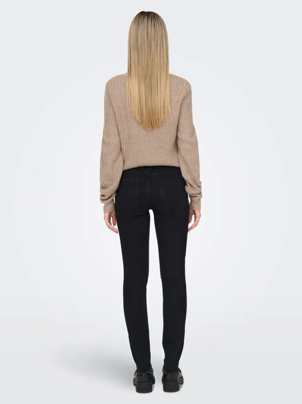 ONLHUSH Taille moyenne Skinny Fit Longueur cheville Jeans