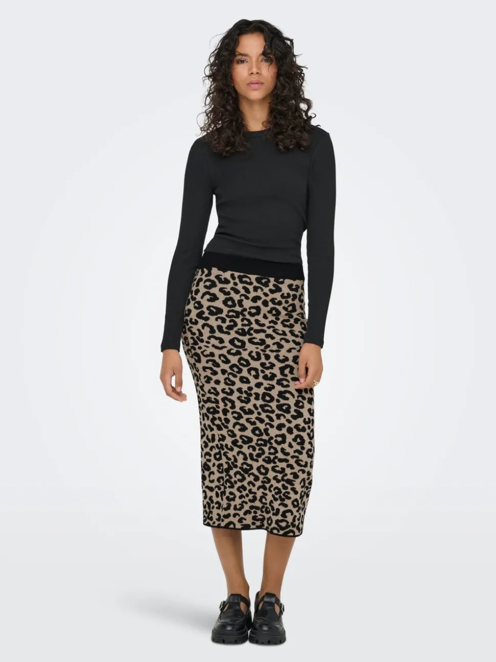 ONLIBI Jupe en maille Jupe midi