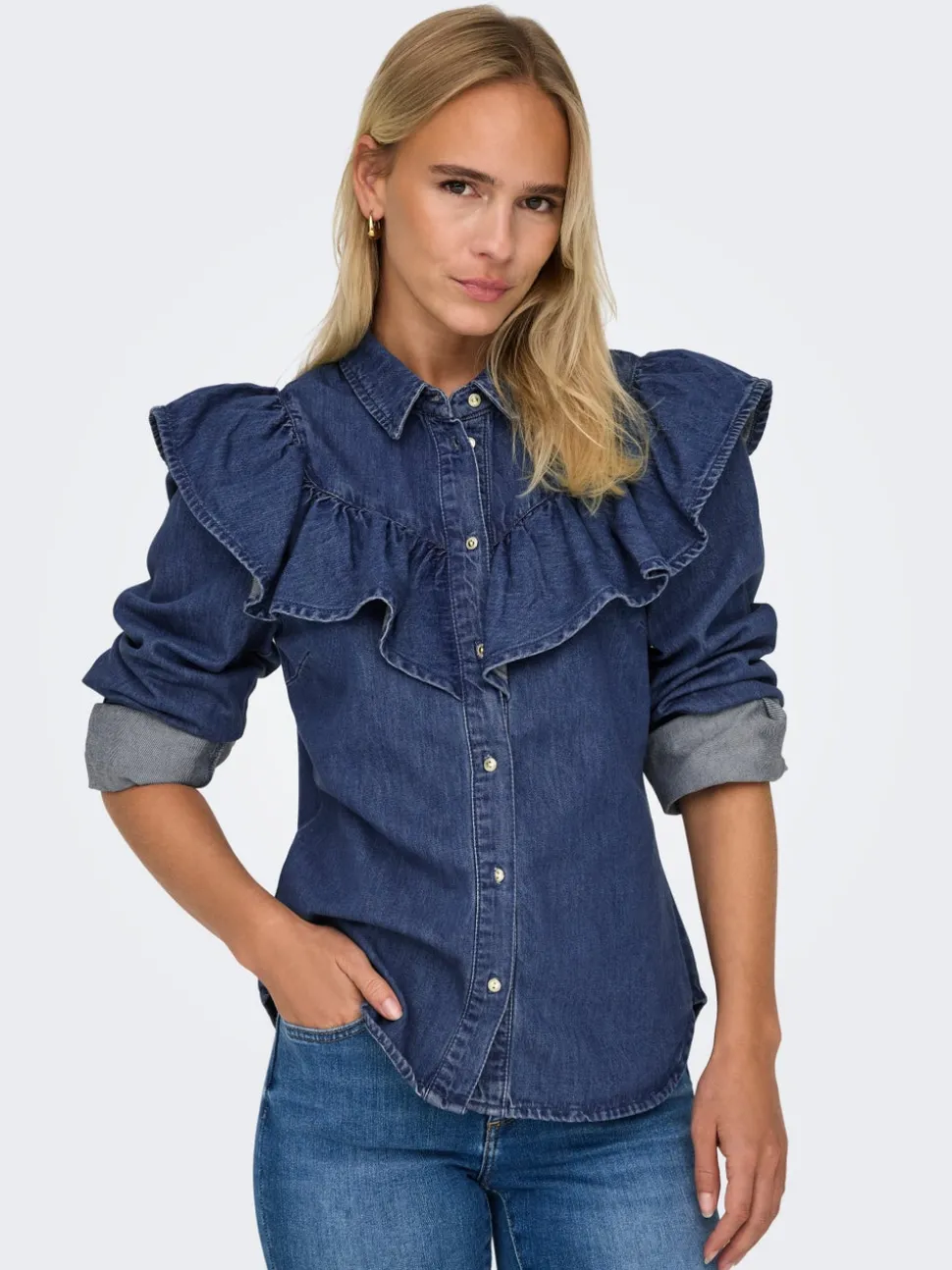 ONLINDIGO Chemise en denim