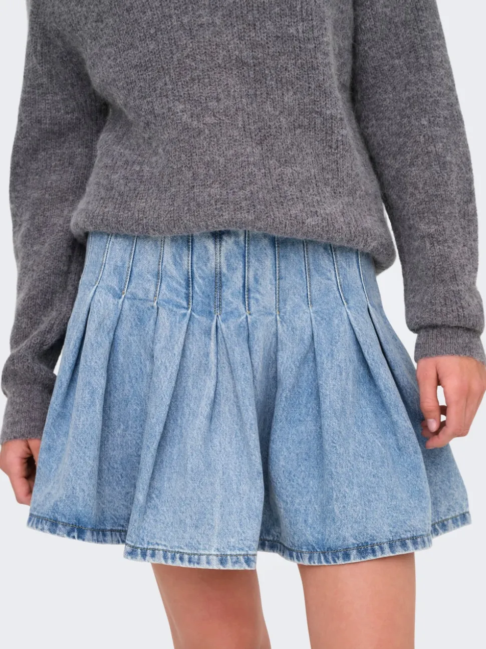 ONLJEAN Jean Jupe en denim Jupe courte
