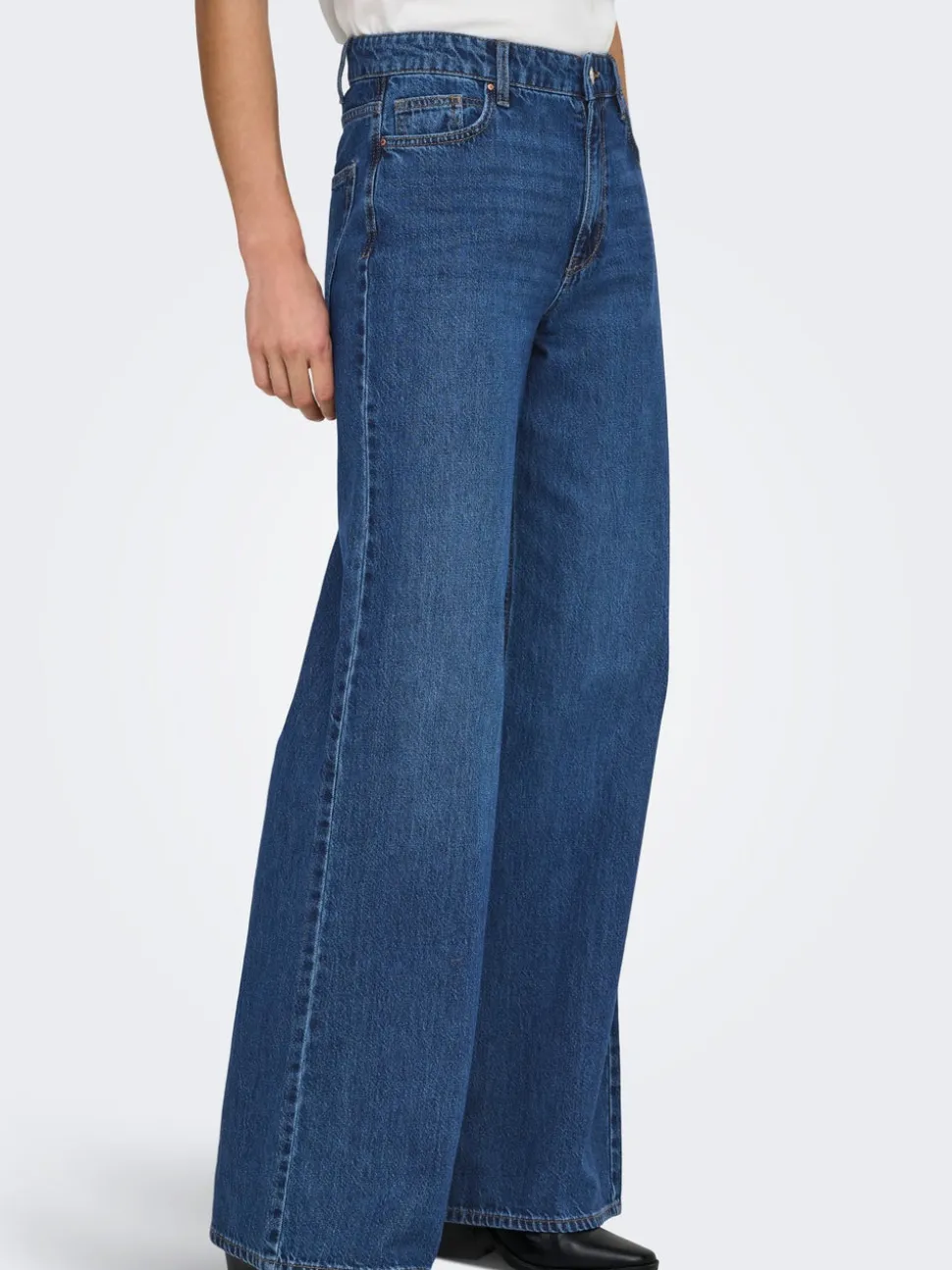 ONLJEMMA Taille haute Wide Leg Fit Jeans