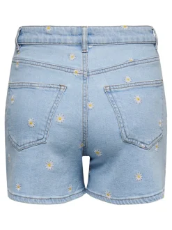 ONLJOSEPHINE Taille haute Loose Fit Short en denim