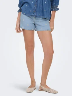 ONLJOSEPHINE Taille haute Loose Fit Short en denim