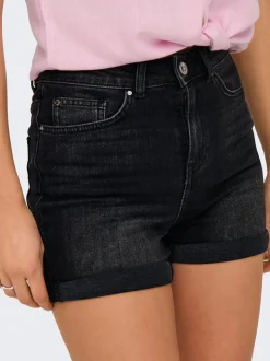 ONLJOSEPHINE Taille haute Regular Fit Short en denim