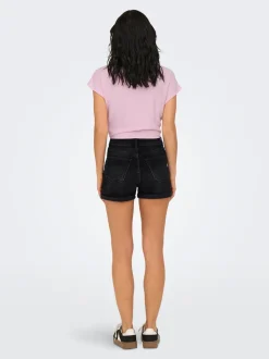 ONLJOSEPHINE Taille haute Regular Fit Short en denim