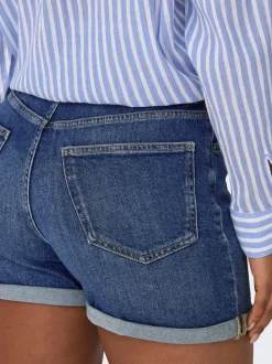 ONLJOSEPHINE Taille haute Regular Fit Short en denim