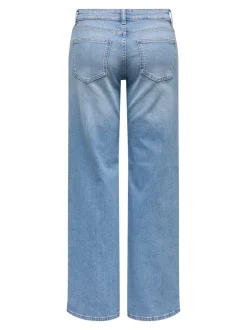 ONLJUDY-O Taille basse Straight Fit Jeans