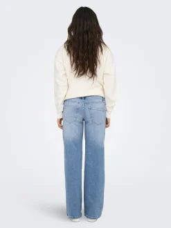 ONLJUDY-O Taille basse Straight Fit Jeans