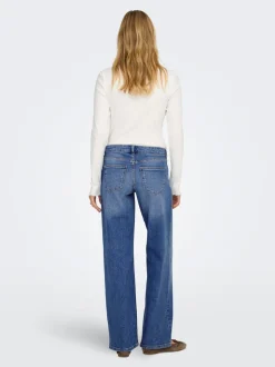 ONLJUDY-O Taille basse Straight Fit Jeans