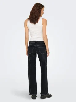 ONLJUDY-O Taille basse Straight Fit Jeans