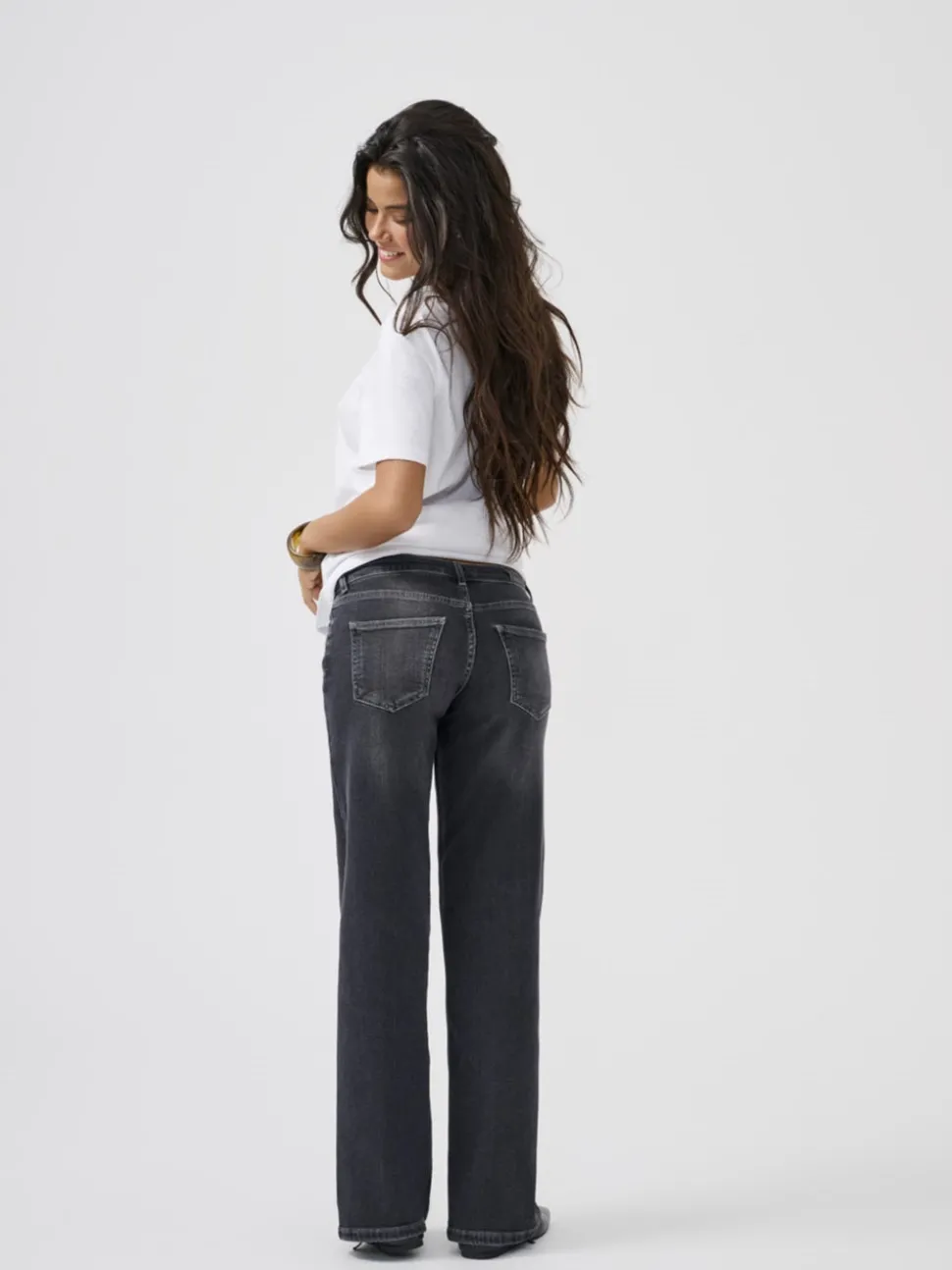 ONLJUDY-O Taille basse Straight Fit Jeans