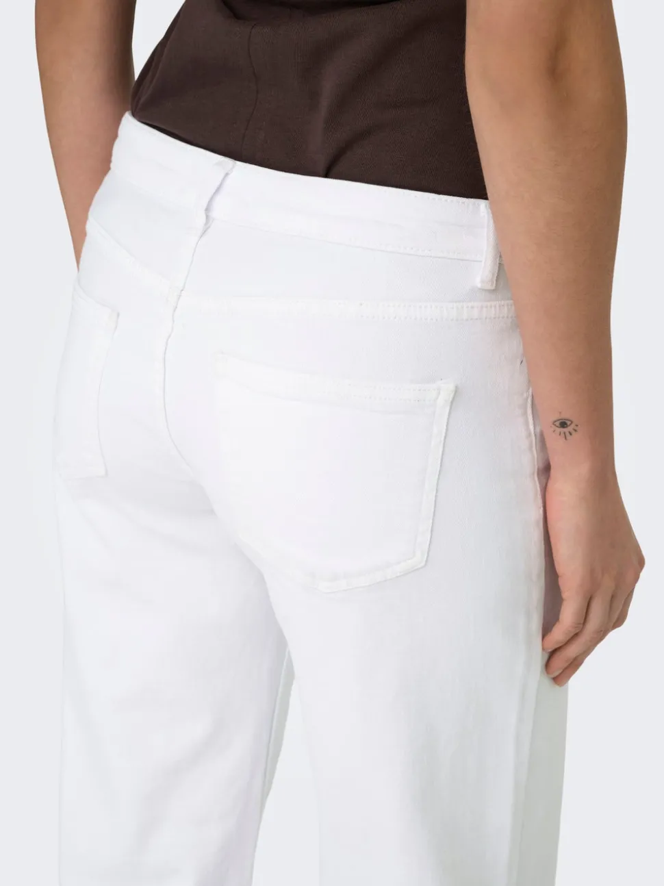 ONLJUDY-O Taille basse Wide Leg Fit Jeans