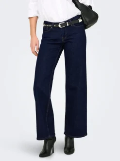 ONLJUDY-O Taille basse Wide Leg Fit Jeans